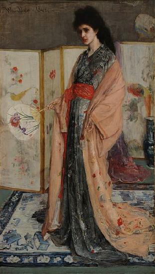 James Abbott McNeil Whistler La Princesse du pays de la porcelaine